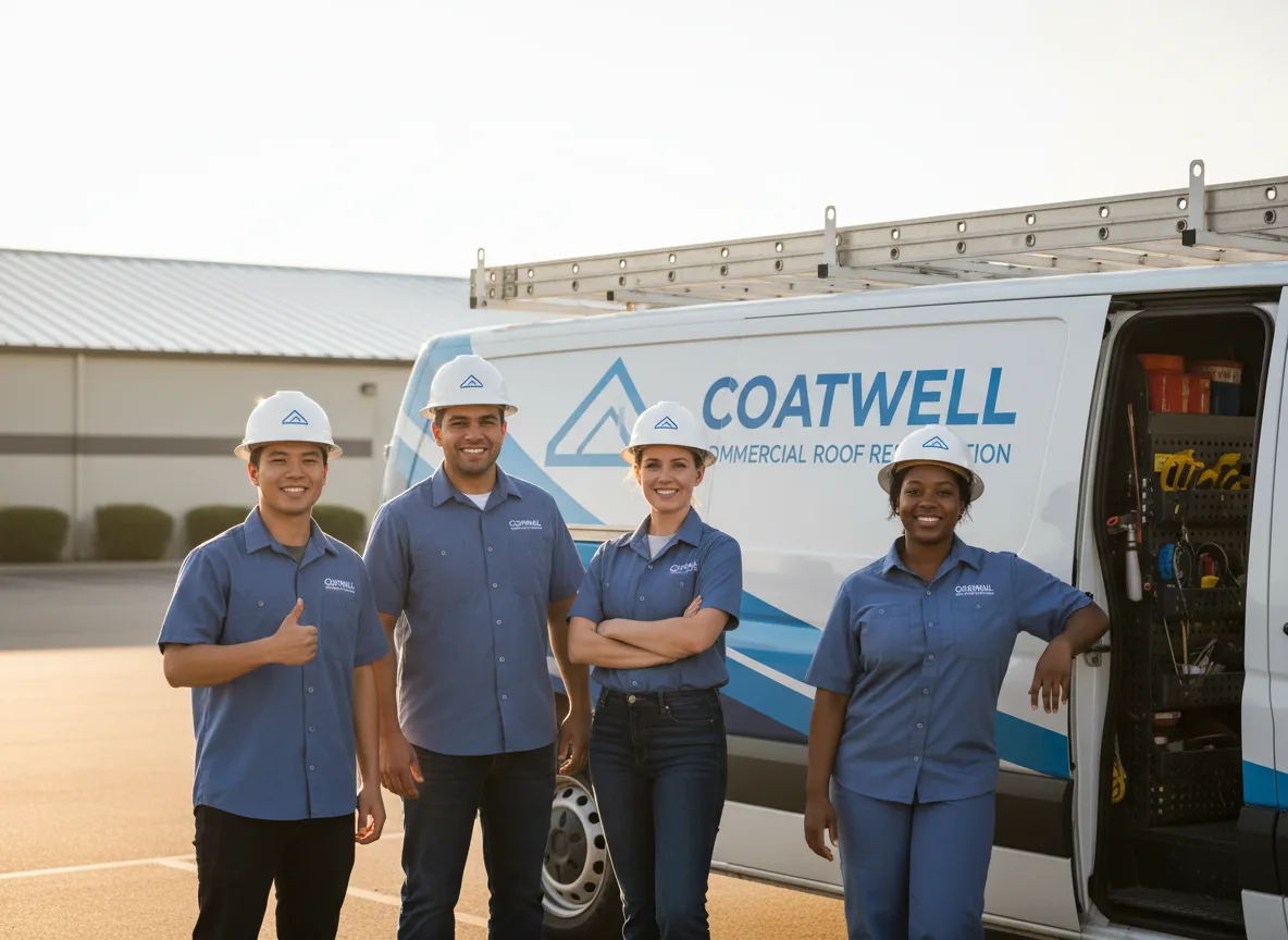 Commercial roof coating company in Rand, CO